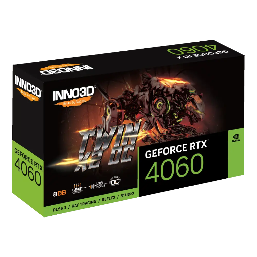 Inno3D RTX 4060 in Ajman | Twin X2 OC 8GB GDDR6