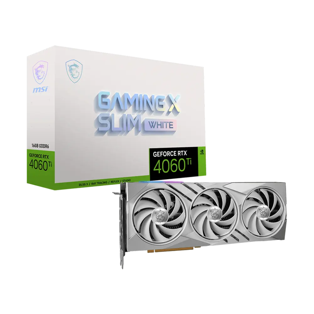 MSI RTX 4060 Ti GAMING X | SLIM 16GB (White) in Ajman